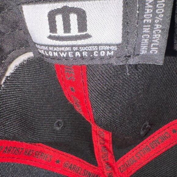 Chicago Bulls Snapback Hat SGA Streetwear Baseball Cap Artist Embroidered - Picture 5 of 8